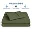 Bare Home Bettwäsche-Set für Einzelbett, 1800 ultraweiche Mikrofaser, für Einzelbett, hydrogebürstet, tiefe Tasche, 3-teiliges Set, Spannbetttuch, Bettlaken und 1 Kissenbezug, Bettlaken (Einzelbett,