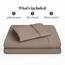 Bare Home Bettwäsche-Set für Einzelbett, 1800, ultraweiche Mikrofaser, für Einzelbett, hydrogebürstet, tiefe Tasche, 3-teiliges Set, Spannbetttuch, Bettlaken und 1 Kissenbezug, Bettlaken (Einzelbett,
