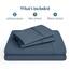 Bare Home Bettwäsche-Set für Doppelbett, 1800, ultraweiche Mikrofaser, für Doppelbett, hydrogebürstet, tiefe Tasche, 4-teiliges Set, Spannbetttuch, Bettlaken und 2 Kissenbezüge, Bettlaken (Doppelbett,