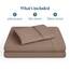Bare Home Bettwäsche-Set für Einzelbett, 1800, ultraweiche Mikrofaser, für Einzelbett, hydrogebürstet, tiefe Tasche, 3-teiliges Set, Spannbetttuch, Bettlaken und 1 Kissenbezug, Bettlaken (Einzelbett,