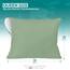 Utopia Bedding Wasserdichter Kissenschutz mit Reißverschluss (2 Stück) Queen Sage - Bettwanzensicher Kissenbezug 50,8 x 71,1 cm
