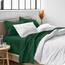 Bare Home Kingsize-Bettlaken-Set, 1800, ultraweiche Mikrofaser, Kingsize-Bett, hydrogebürstet, tiefe Tasche, 4-teiliges Set, Spannbetttuch, Bettlaken und 2 Kissenbezüge, Bettlaken (Kingsize, Waldgrün)