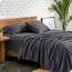 Bare Home Bettwäsche-Set für Super-Kingsize-Betten – 1800 ultraweiche Mikrofaser für Super-King-Size-Betten – hydrogebürstet – tiefe Tasche – 4-teiliges Set – Spannbetttuch, Bettlaken und 2