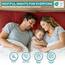 Utopia Bedding Premium 100% wasserdichter Kissenschutz mit Reißverschluss, King Size (2er-Set), Bettwanzen- und staubmilbendicht, mit Reißverschluss, Rot