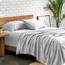 Bare Home Bettwäsche-Set für Einzelbett, 1800 ultraweiche Mikrofaser, für Einzelbett, hydrogebürstet, tiefe Tasche, 3-teiliges Set, Spannbetttuch, Bettlaken und 1 Kissenbezug, Bettlaken (Einzelbett,