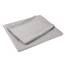 Sfoothome Bettlaken-Set mit 4 Klammern, Tiefe Taschen, 2 extra Kissenbezüge, knitterfrei, fleckenabweisend, 6-teilig Full Light Gray-4 Pieces