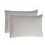 Sfoothome Bettlaken-Set mit 4 Klammern, Tiefe Taschen, 2 extra Kissenbezüge, knitterfrei, fleckenabweisend, 6-teilig Full Light Gray-4 Pieces