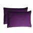 Sfoothome Bettwäsche-Set Bettbezug, luxuriös, 4-teilig, extra tiefe Taschen, 1800er-Serie, knitter- und lichtbeständig, Violett