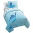 Jay Franco Disney The Little Mermaid Jewel 5 Piece Twin Bed Set - Includes Reversible Comforter & Sheet Set - Bedding Features Ariel - Super Soft Fade Resistant Microfiber (Official Disney Product)