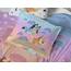 Bluey & Bingo Bettwäsche-Set für Doppelbett, 5-teiliges Bettwäsche-Set mit Bettlaken und Kissenbezügen, superweiche Wolken und Sterne, Kinderbettwäsche