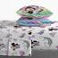 Jay Franco Disney Minnie Mouse Unicorn Dreams 7-teiliges Bettwäsche-Set – inklusive wendbarer Bettdecke und Bettlaken-Set – superweiche, lichtbeständige Mikrofaser – (offizielles Disney-Produkt)