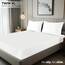Utopia Bedding Spannbettlaken für Doppelbett, XL, Tiefe Tasche, weiche Mikrofaser, einlauf- und lichtbeständig, pflegeleicht, nur 1 Spannbetttuch (weiß)
