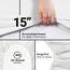 Utopia Bedding Spannbettlaken für Doppelbett, XL, Tiefe Tasche, weiche Mikrofaser, einlauf- und lichtbeständig, pflegeleicht, nur 1 Spannbetttuch (weiß)