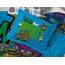 Jay Franco Nickelodeon Teenage Mutant Ninja Turtles Twin-Bettwäsche-Set – 5-teiliges Bettwäsche-Set inklusive Bettlaken und Kissenbezügen – superweiches Mini-Mutants-Mikrofaser-Bettwäsche-Set