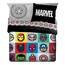 Jay Franco Marvel Avengers Pop 7 Piece Queen Size Bed Set - Includes Comforter & Sheet Set - Super Soft Fade Resistant Microfiber (Official Marvel Product), Mehrfarbig - Avengers
