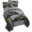 Monster Jam MJ Life 5-teiliges Bettwäsche-Set – inkl. Wendedecke und Bettlaken – Bettwäsche mit Grab Bagger, Max-D, Megalodon – Super weiche Mikrofaser – (offizielles Monster Jam Produkt)