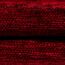 McAlister Textiles Alston Chenille | Überwurf 265cm x 300cm in Rot mit Grau | Decke für Sofa, Bett, Sessel, Picknick