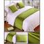 TTiiLoe Bettläufer, weicher Samt-Dekor-Bettbezug, grün, Luxus-Tagesdecke, Bettläufer für Fußbett, Bettschal, Bettendtuch für Hotel, Schlafzimmer, Hochzeitszimmer, 180 x 50 cm