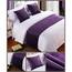 TTiiLoe Bettläufer, King-Size-Bett, weicher Samt, Dekor, Bettbezug, violett, Luxus-Tagesdecke, Bettläufer für Fußbett, Bettschal, Bettendtuch für Hotel, Schlafzimmer, Hochzeitszimmer, 240 x 50 cm