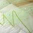 WANFASO Salbei Pailletten-Betthimmel für Mädchen und Erwachsene, durchscheinender Doppel-Baldachin, Bettvorhänge, Prinzessinnen-Überdachung, Schal mit Lichtern für Schlafzimmer, Dekoration (2 Paneele)