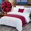 TTiiLoe Luxuriöser Bettläufer, Bettschal für Bettwäsche, Dekoration, moderne Decken, Tagesdecke, Hotel-Bettbezug, Schutz für Schlafzimmer, rot, 50 x 240 cm für 1,8 m Bett