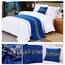 TTiiLoe Luxuriöser Bettläufer, Bett-Schal für Bettwäsche, Dekoration, moderne Decken, Tagesdecke, Hotel-Bettbezug, Schutz für Schlafzimmer, blau, 50 x 210 cm für 1,5 m Bett