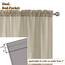 Aiyufeng Durchsichtige Vorhänge, 137 cm lang, 2 Paneele, halbtransparent, Voile, Stangentasche, durchsichtige Fenstervorhänge für Schlafzimmer, Bett, Baldachin, Wohnzimmer, Esszimmer, Hochzeit, Party