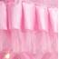 Mengersi Betthimmel, Betthimmel für Mädchen, Prinzessinnenbetthimmel, Vorhänge, Moskitonetz, Schlafzimmerdekoration, Rosa