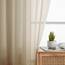 Aiyufeng Durchsichtige Vorhänge, 137 cm lang, 2 Paneele, halbtransparent, Voile, Stangentasche, durchsichtige Fenstervorhänge für Schlafzimmer, Bett, Baldachin, Wohnzimmer, Esszimmer, Hochzeit, Party