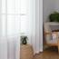 Aiyufeng 274 cm weiße durchsichtige Fenstervorhänge für Bauernhaus, Stangentasche, Voile, Fensterbehandlung, vertikale Paneele für Arbeitszimmer/Schlafzimmer/Wohnzimmer, Weiß, B 59 x L 108 cm, 2