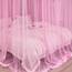Mengersi Betthimmel für Mädchen, Bettvorhang, für Prinzessinnen, Geburtstagsgeschenk, Dekoration für Mädchenzimmer, rosa