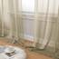 Aiyufeng Durchsichtige Vorhänge, 183 cm lang, 2 Paneele, halbtransparent, Voile, Stangentasche, durchsichtige Fenstervorhänge für Schlafzimmer, Bett, Baldachin, Wohnzimmer, Esszimmer, Hochzeit, Party,