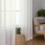 Aiyufeng Moderne transparente Fenstervorhänge, Stangentasche, lange Vorhänge, durchscheinende Vorhänge, halbtransparent, Privatsphäre mit Licht, für Schlafzimmer/Wohnzimmer, Elfenbein, B 42 x L 90, 2