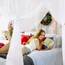 South To East Himmelbettvorhänge mit 4 Ecke für Erwachsene, Moskitonetz für das Bett, luxuriöse Bettvorhänge für die Schlafzimmerdekoration, reißfestes Polyester