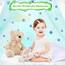 South To East Betthimmel für Mädchen mit leuchtendem Schnee im Dunkeln, Cyan-Prinzessinnen-Bettvorhänge für Babybett, Kinderbett und Kleinkindbett, Doppelbett, Voll- und Queensize-Bett