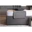 Belledorm 48,3 cm Extra tief Basis-Wickel-Volant-Bettlaken – verwandelt einen langweilig aussehenden Diwan – luxuriöses Velourslederimitat (Elfenbeinweiß, King)
