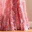 Lush Decor Belle Vintage Chic Fenstervorhang für Wohnzimmer, Esszimmer, Schlafzimmer (Einzelvorhang), 137 x 213 cm, Rosa