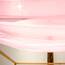 Linentalks Betthimmel in Rosa, für King & California King Bett, luxuriöser, durchscheinender Betthimmel, transparenter Schal, Volant, Betthimmel, Vorhänge, 1 Stück, 132.1x650.1 cm 2 cm