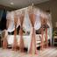 Joyreap Betthimmel mit 4 Ecken, Betthimmel, 213 cm Bx200 cm L, King