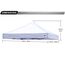 Abccanopy, Ersatzdach für Baldachin für Pop-Up-Zelt (25,4 x 25,4 cm, weiß)