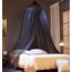 Mengersi Betthimmel Moskitonetz für Bett, Baldachin Bettvorhänge, Kuppel Moskitonetz Bettzelt, Indoor Outdoor, Schwarz, volle Größe