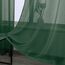 Dark Emerald Green transparente Vorhänge, 160 cm Länge für Jungenzimmer – 2 Paneele, jagdgrün, mit Ösen – Elegante, halbtransparente Voile-Vorhänge für Schlafzimmer, 132,1 cm B x 160 cm L