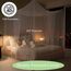 Mengersi 4 Corner Post Elegant Mosquito Net Curtain Bed Canopy for Full Queen King Bed,Suitable for Indoor Outdoor Net(87x79x98“(Suggested for Full to King), White)