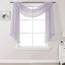 DONREN Halbtransparenter Schal 52" x 144" fliederfarben/violett