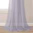 DONREN Halbtransparenter Schal 52" x 144" fliederfarben/violett