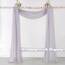 DONREN Halbtransparenter Schal 52" x 144" fliederfarben/violett