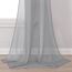 DONREN Halbtransparenter Schal 52" x 144" grau