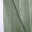 DONREN Transparente Fenstervorhänge, Salbeigrün, 213,7 cm lang, 2 Vorhänge mit Ösen, Gaze drapiert, für Wohnzimmer, 132,7 x 213,8 cm lang