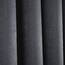 Fusion Jessica Strata Vorhänge mit Ösen, gefüttert, 228 x 228 cm, Anthrazit, Futter: 100% Polyester