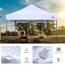 Abccanopy, Ersatzdach für Baldachin für Pop-Up-Zelt (25,4 x 25,4 cm, dunkelgrün)